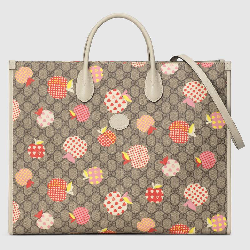 Gucci Les Pommes Large Tote Bag Shoulder Bag 659980 